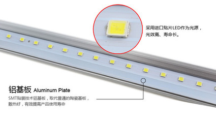 【正能量热销雷达感应灯管 微波感应T8LED灯管停车场智能灯管】价格,厂家,图片,LED日光灯,深圳欧斯曼照明科技国内销售部-